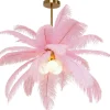 Suspension Feather Palm rosé Ø87cm>KARE Design Best