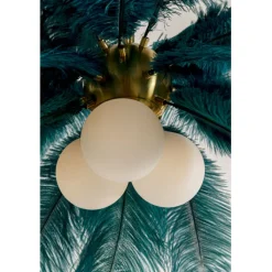 Suspension Feather Palm vert Ø87cm><noscript><img width=