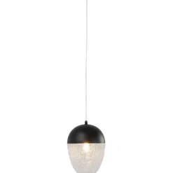 Suspension Frozen noir mat Ø20cm>KARE Design Discount