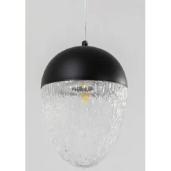 Suspension Frozen noir mat Ø20cm><noscript><img width=