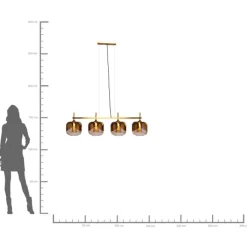 Suspension Golden Goblet Quattro Ø25cm><noscript><img width=