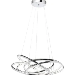 Suspension Saturn LED chromé GM><noscript><img width=