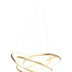 Suspension Saturn LED doré GM><noscript><img width=