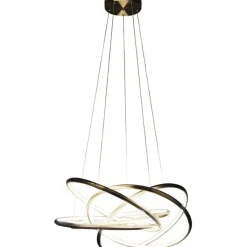 Suspension Saturn LED doré GM><noscript><img width=
