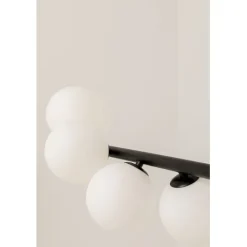 Suspension Scala Balls Milky noir 150cm><noscript><img width=