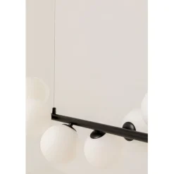 Suspension Scala Balls Milky noir 150cm><noscript><img width=