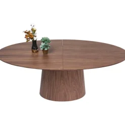 Table à rallonges Benvenuto noyer 200(>KARE Design
