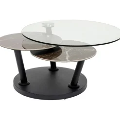 Table basse Avignon 80 (+124)x80cm>KARE Design Hot