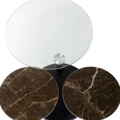 Table basse Avignon 80 (+124)x80cm><noscript><img width=
