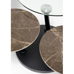 Table basse Avignon 80 (+124)x80cm><noscript><img width=