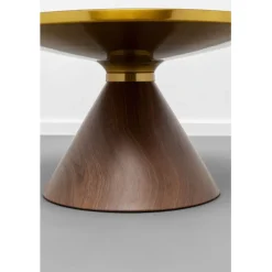 Table basse Cono Noix Ø70cm><noscript><img width=