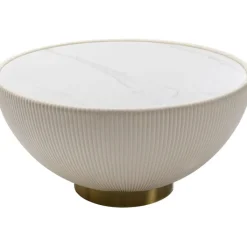 Table basse Endless Vegas blanc Ø71cm>KARE Design Clearance