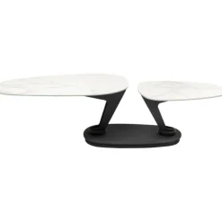 Table basse Franklin blanc 150x58cm><noscript><img width=