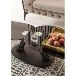 Table basse Franklin noir 150x58cm><noscript><img width=