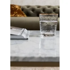 Table basse Key West doré 120x60cm><noscript><img width=