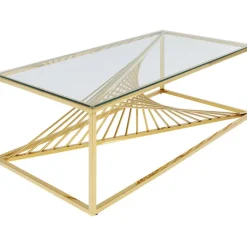 Table basse Laser doré 120x60cm><noscript><img width=
