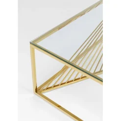 Table basse Laser doré 120x60cm><noscript><img width=