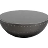 Table basse Lounge noir Graphite Ø83cm>KARE Design