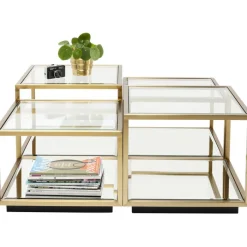 Table basse Luigi doré (jeu de 4)>KARE Design
