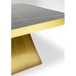 Table basse Miler doré 80x80cm><noscript><img width=