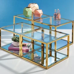 Table basse Orion doré (4/set)><noscript><img width=