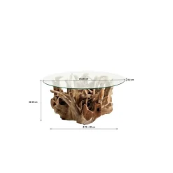 Table basse Roots Ø100cm><noscript><img width=