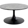 Table basse Schickeria Marbre noir Ø80cm>KARE Design Best