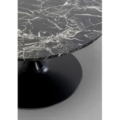 Table basse Schickeria Marbre noir Ø80cm><noscript><img width=