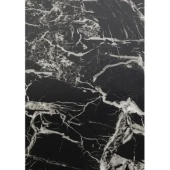 Table basse Schickeria Marbre noir Ø80cm><noscript><img width=