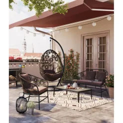 Table basse Tiki noir><noscript><img width=