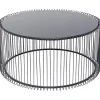 Table basse Wire Uno noir Ø80cm>KARE Design