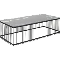Table basse Wire verre marbre noir 145x70cm>KARE Design Hot