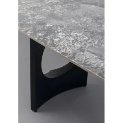 Table Bilbao Oho Noir 180x90cm><noscript><img width=
