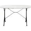 Table bistrot Kaffeehaus blanc 120x60cm>KARE Design Outlet