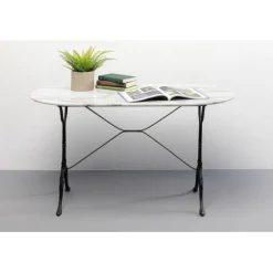 Table bistrot Kaffeehaus blanc 120x60cm><noscript><img width=