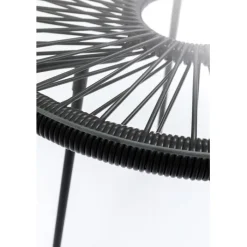 Table d appoint Acapulco Mono noir><noscript><img width=