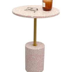 Table d appoint Amore fuchsia Ø40cm>KARE Design Outlet