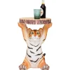 Table d appoint Animal Tigre Ø35cm>KARE Design Clearance