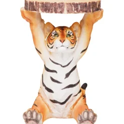 Table d appoint Animal Tigre Ø35cm><noscript><img width=