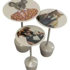 Table d appoint Business Animal (3/Set)>KARE Design