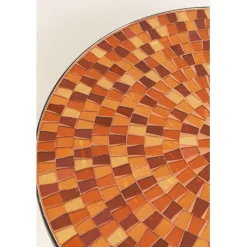 Table d appoint Clack Mosaic orange Ø35cm><noscript><img width=