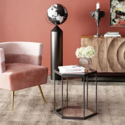 Table d appoint Comb noir 55>KARE Design Outlet