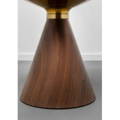 Table d appoint Cono Noyer Ø50cm><noscript><img width=