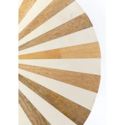 Table d appoint Domero Cirque laiton blanc Ø40cm><noscript><img width=