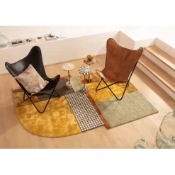 Table d appoint Domero Geo laiton Ø25cm>KARE Design Best