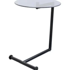 Table d appoint Easy Living noir Ø46cm><noscript><img width=