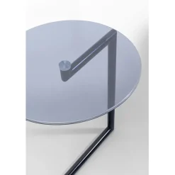 Table d appoint Easy Living noir Ø46cm><noscript><img width=