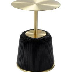 Table d appoint Endless Vegas noir Ø40cm>KARE Design Hot