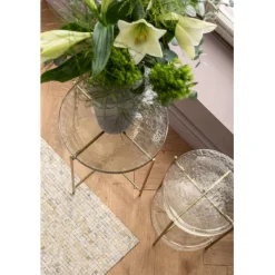 Table d appoint Ice Double Ø30cm>KARE Design Online