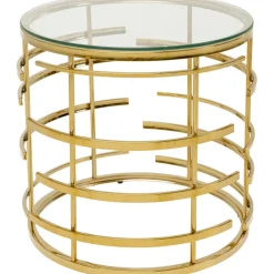 Table d appoint Jupiter doré Ø55cm>KARE Design Discount